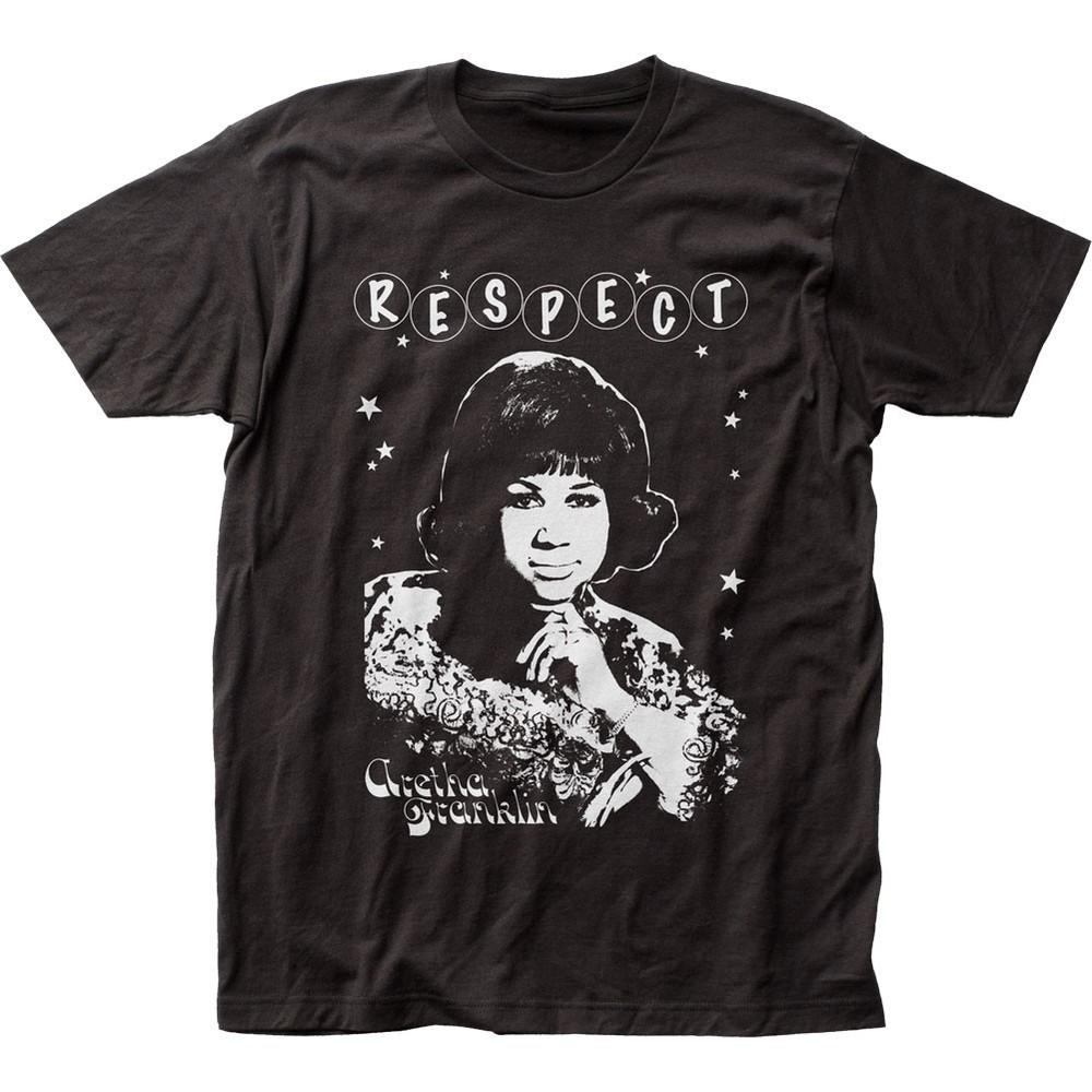 

Aretha Franklin Respect Mens T Shirt Music Classic Soul Concert Tee New Black Unisex T-Shirt XL