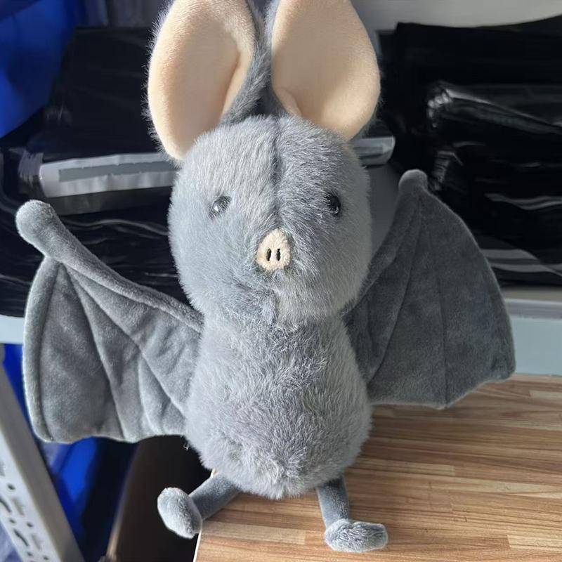 Super Cute And Funny Halloween Bat Pig Doll Fun Plush Toy Dormitory New Funny Bat Plush Toy Ugly Cute Rag Doll Collection