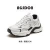 Augustine silver dad shoes girl 2025 new autumn and winter mesh platform sports casual running shoes ins tide