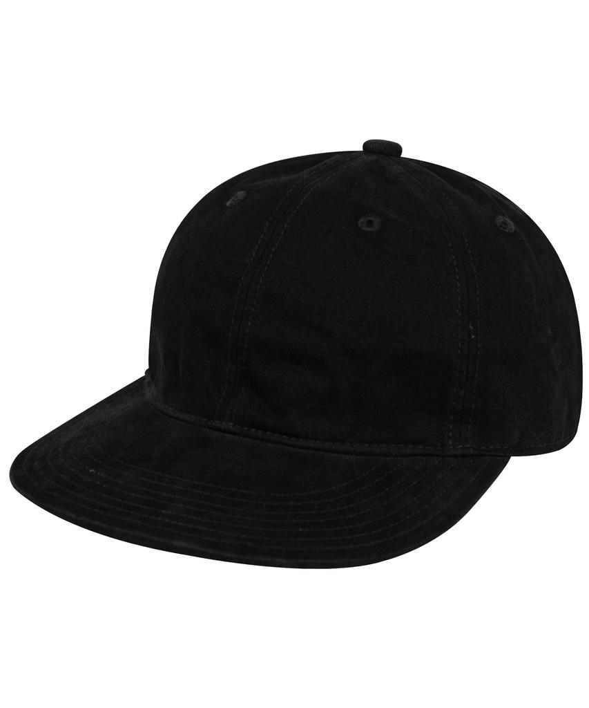 Chaebteo Standard Flat Ball Cap-Black
