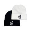 1pc Woolen Cap For Women Warm And Personalized Skull Head Tea-drinking Knitted Cap Fashionable Cold-proof Cap