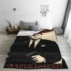 Charlie Kirk A True Patriot Blanket Quality Soft Warm Bedding Throws Spring Girls Boys Living Room Street Trend Bedspread