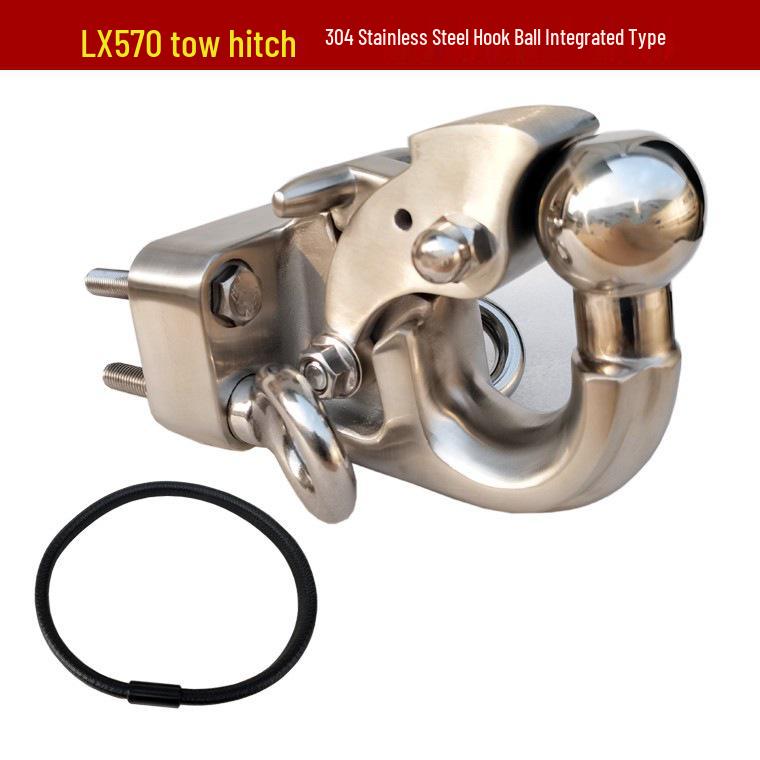 Compatible Rear Tow Hooks for Lexus LX570, Toyota Land Cruiser LC200, and Land Cruiser 4600