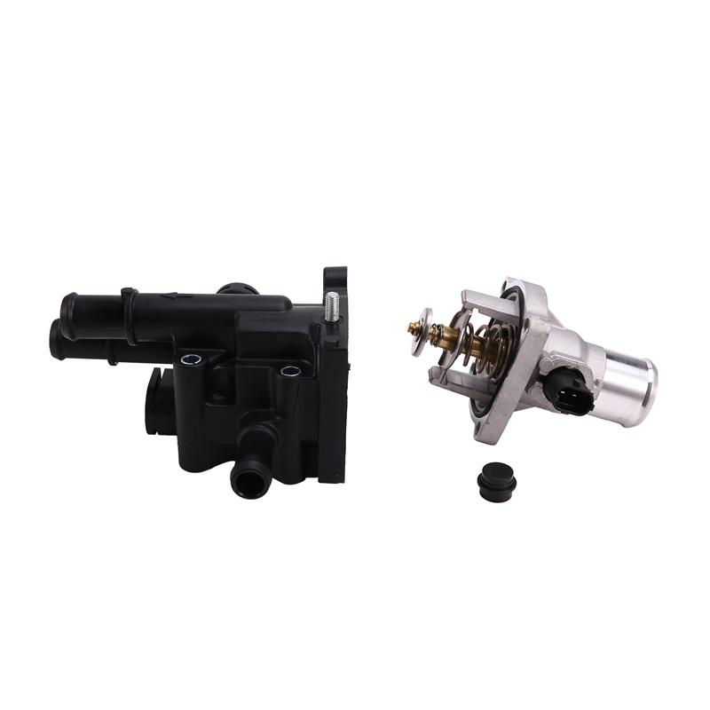 ABLZ-Engine Coolant Thermostat And Housing/Cover Assembly 96984104 96984103 For Cruze Sonic Aveo Pontiac Astra