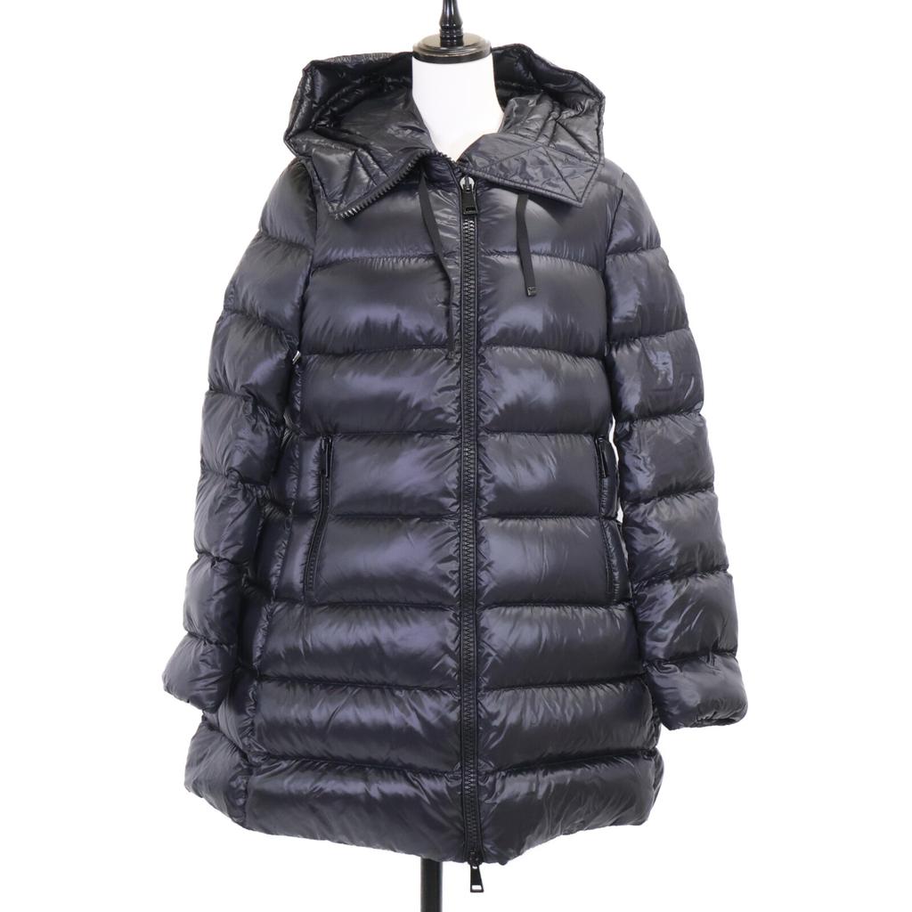 MONCLER SUYEN Hooded Down Jacket Jacket 1 blackUsed