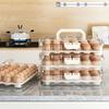 Snack Box Stackable Meal Prep Container with Lids Clear Plastic Food Storage Box Compact Meal Prep Box Kitchen Storage Container