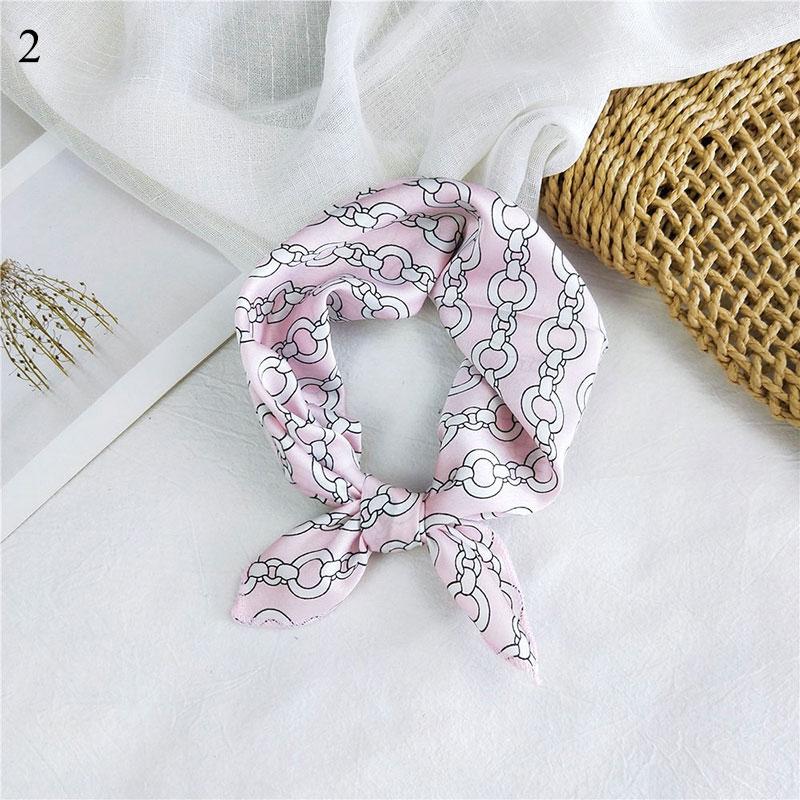 40-65cm Summer Fashion Chiffon polka Dot Scarf Ladies Head Neck square Scarf Shawls Female HAir Ties Bands Neckerchief Shawls