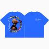 Rapper Chris Brown Graphic T Shirts Unisex Unisex Clothing Fashion Hip Hop Short Sleeve Tshirts Summer Casual Loose Cotton Tshirt
