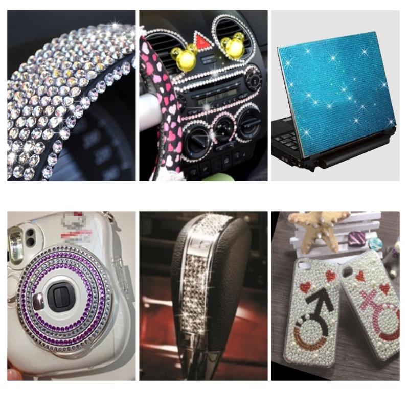 Göz Yüz Vücut Elmas Dövme Çıkartmaları Renkli Simli Rhinestone İnci Çıkartma Parti Makyajı İçin Yüz Dekalı Mücevher Aksesuarı