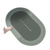 Nordic Style Bathroom Floor Mat Household Wear-Resistant Diatom Mud Floor Mat Water-Absorbing And Dirt-Resistant Toilet Floor Mat Easy To Take Care Of