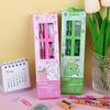 5 In 1 Pencil Set Portable Stationery Prize Cute Cartoon Stationery Gift Box Set School Supplies Writing Tool Stationery Set