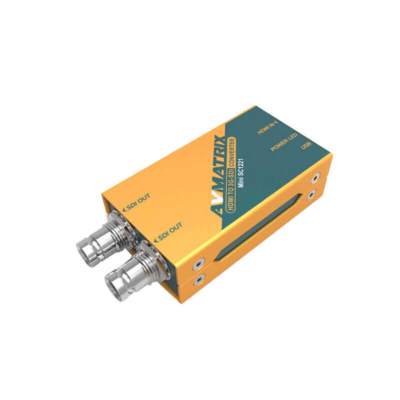AVMATRIX MINI SC1221 HDMI to 3G-SDI Video Converter