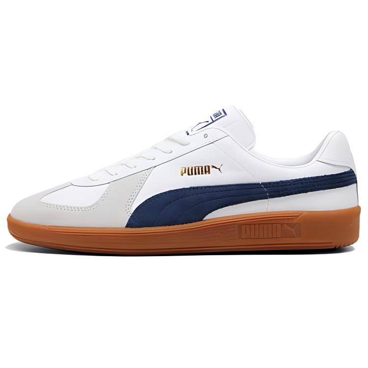 

PUMA Army Trainer Low Top Skateboard Shoes Unisex Marine Blue 41