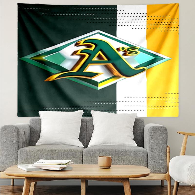 Oakland Team Quick-Dry Tapestry Hanging for Bedroom,Livingroom, Playroom,Decor Art Room Wall Tapestry Holiday and Birthday Gifts