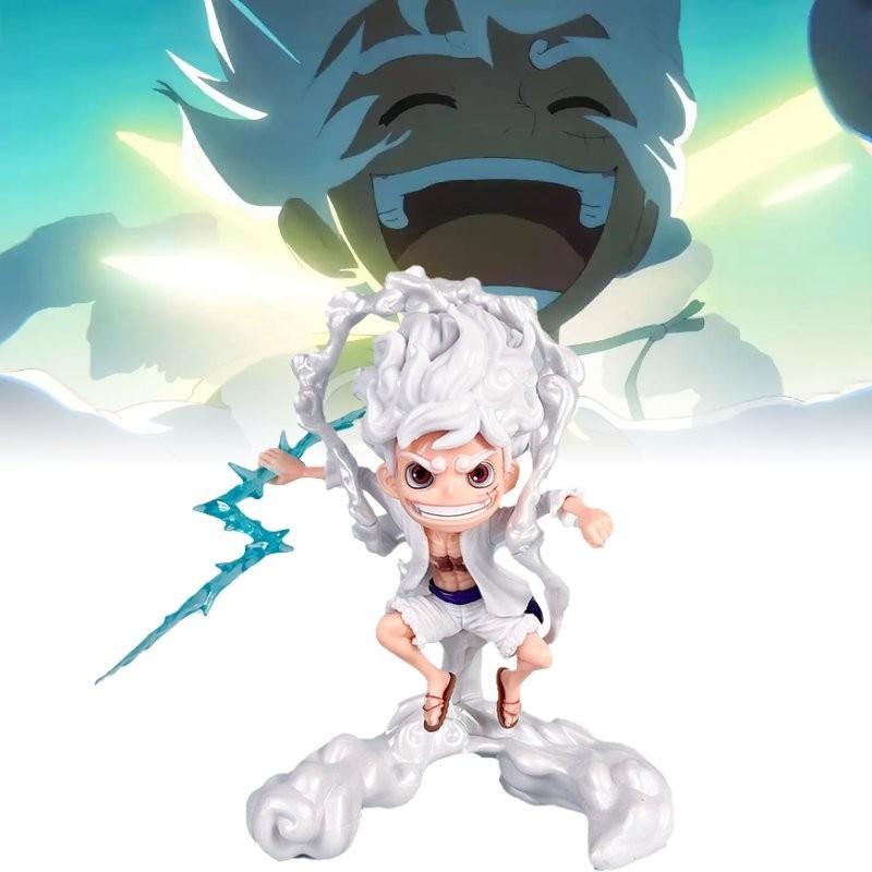 Vibrant Anime Figure Sd Nika Luffy Gear Five Awakening Model Display