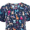 Surgical Shirt for Pet Groomers, Easy to Clean, Elegant, Professional, Short Sleeve, Nurse Work