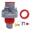 Conector Triplu Racord de Instalații Sanitare pentru Chiuvetă de Bucătărie Conector Integrat pentru Țeavă de Drenaj Canalizare Elimină Mirosurile Nedorite