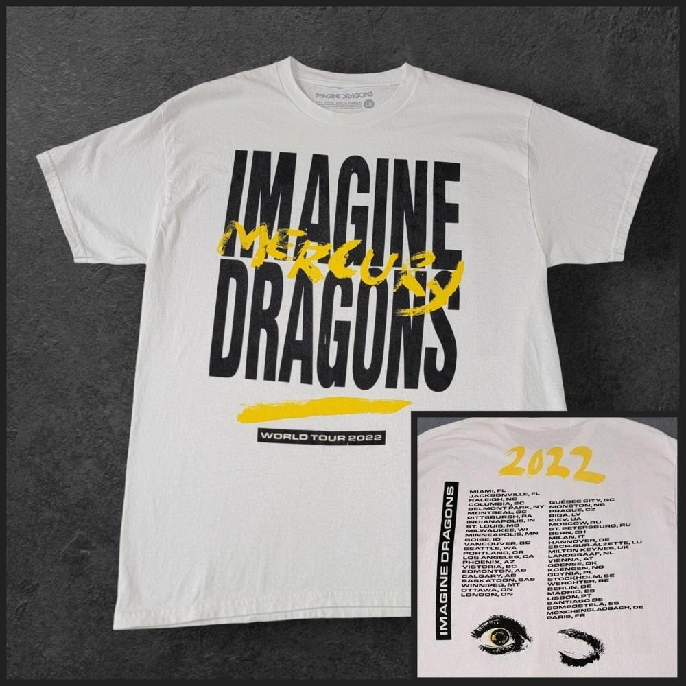 Imagine Dragons 2022 Mercury World Tour Shirt Unisex Concert S to 5XL DO711 Unisex T-Shirt XXXXL