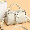Genuine Leather Single-shoulder Bag Fashionable Ladies' Bag Large Capacity Crossbody Pillow Women's Bag Cowhide Handbag
