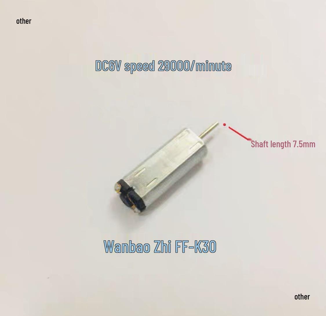 

Mabuchi K30 DC Motor, 6V, 29000 RPM, High-Torque Magnetic Mini Motor