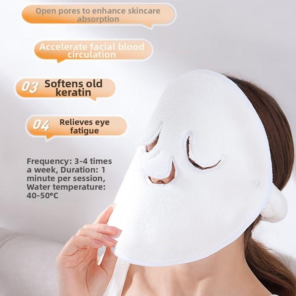 Wet Compress Steam Face Towel Hot and Cold Compress Hot Compress Towel Gifts Face Towel Masks