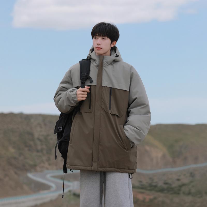 

Мужская сверхпрочная куртка на флисовой подкладке из графена - Защита от холода, на хлопковой подкладке, утолщенная для зимы. 4XL Height 185-190CM Weight 92.5-110kg серый