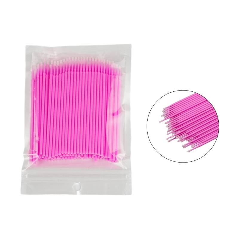 100 teile/los Pinsel Farbe Touch Up Farbe Micro Pinsel Tipps Auto Mini Kopf Pinsel Auto Teile Kopf Mini Applikator