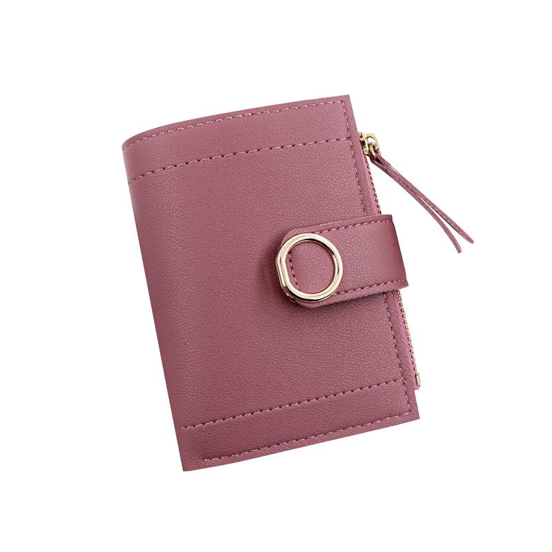 Women's Korean Style Tassel Bi-Fold Wallet - Simple, Fashionable Coin Purse