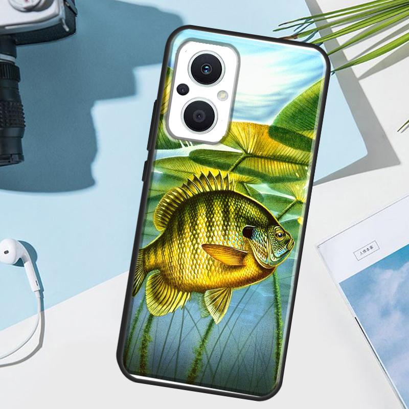 Carps Fish Fishing Case For OPPO Reno 14 12 11 13 F 10 Pro 14F 12F 11F 8 7 Lite OPPO Find X9 X8 X6 X5 Pro Cover