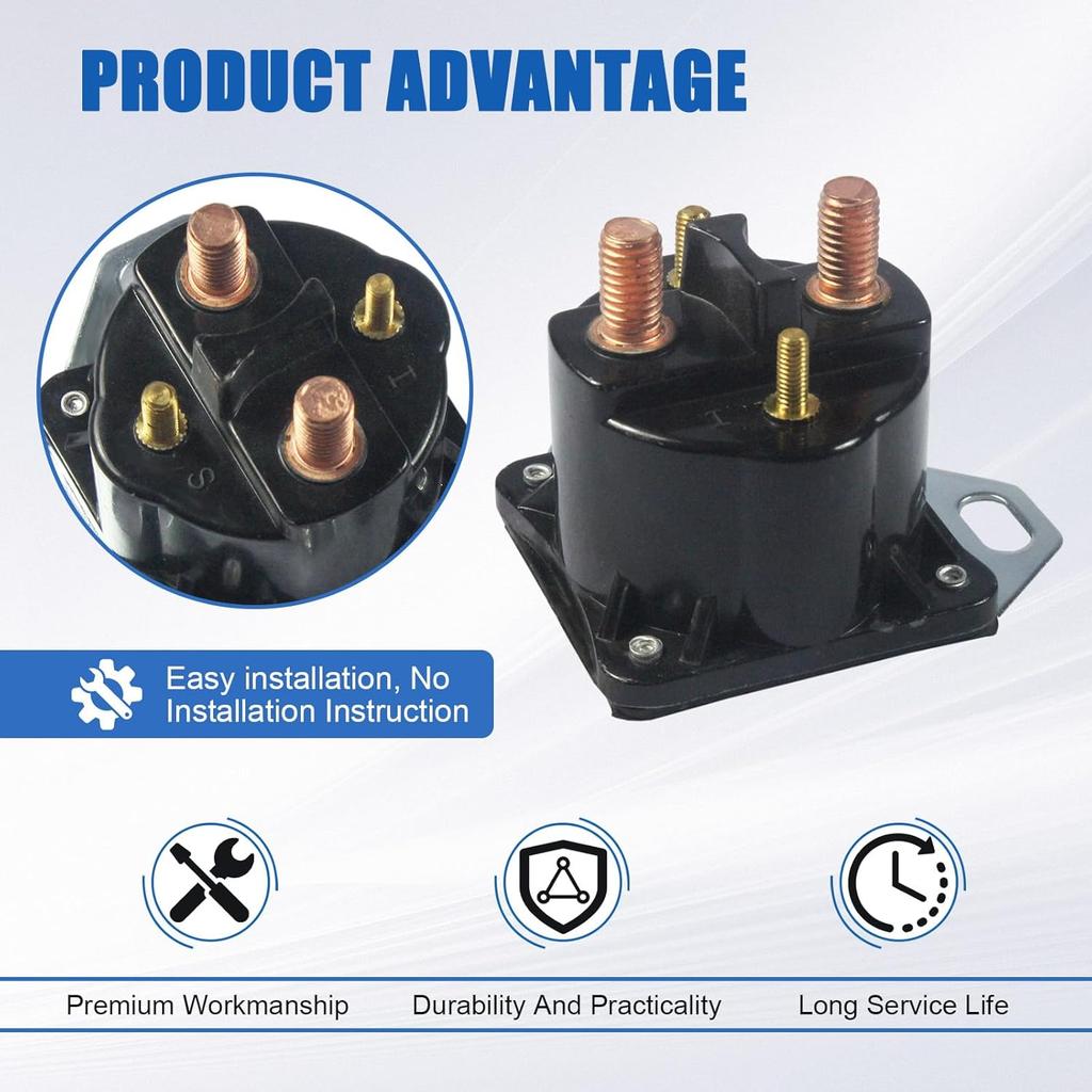 JDMSPEED New Diesel Glow Plug Relay Solenoid Replacement For Ford 7.3L Power Stroke Diesel Pickup