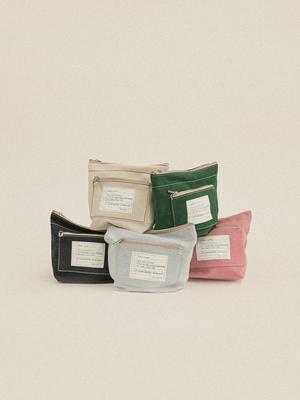 Tuettoi Letter Pocket Pouch - 5 Colors