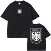 Rapper Kanye West Vultures New Music Album Graphic T Shirts Unisex Wounisex Hip Hop Fashion Oversized Tshirts Malecotton Tshirt Black