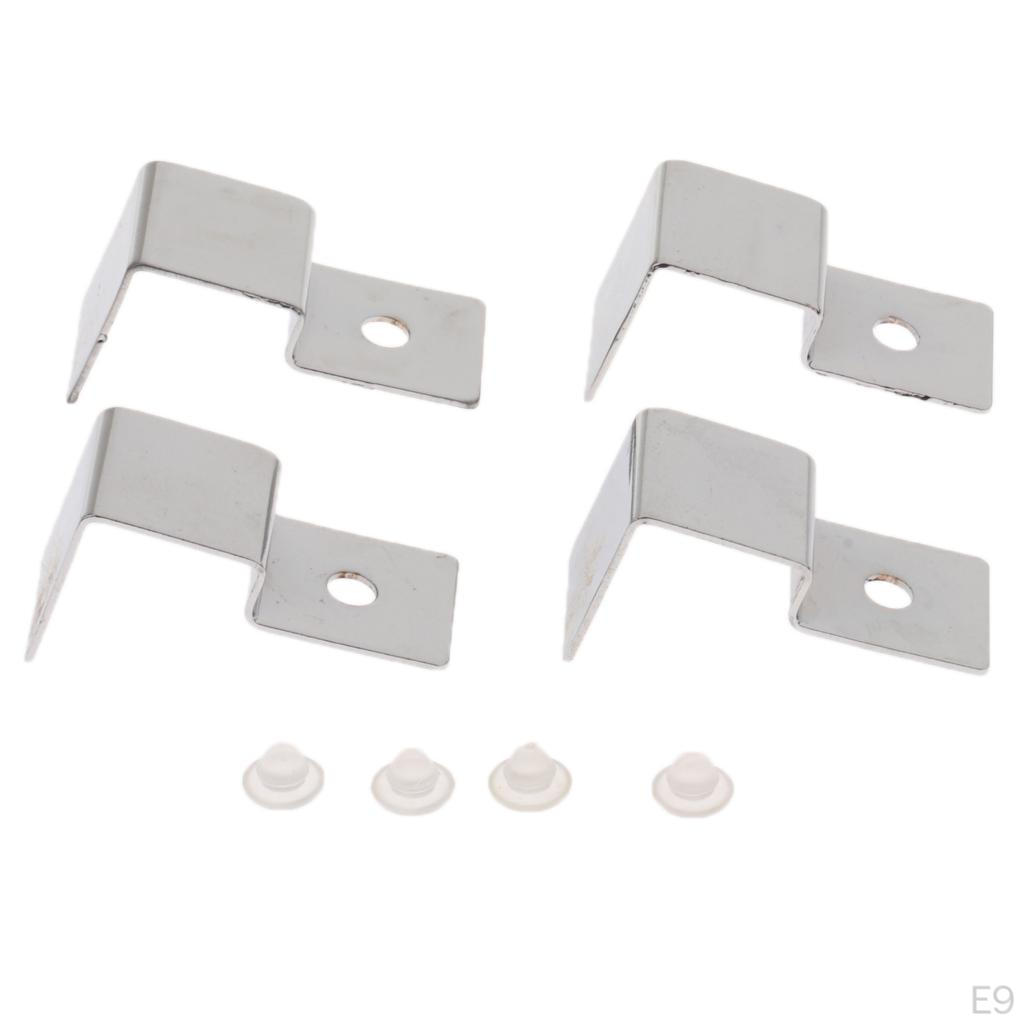 4 Aquarium Clips Glass