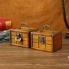 Organizer Wooden Vintage Box For Cosmetics Toys And Home Office Accessories