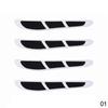 4Pcs Car Door Edges Rearview Mirror Guard Strip Protector Anti-collision waterproof Car Stickers Car Accessories Exterior