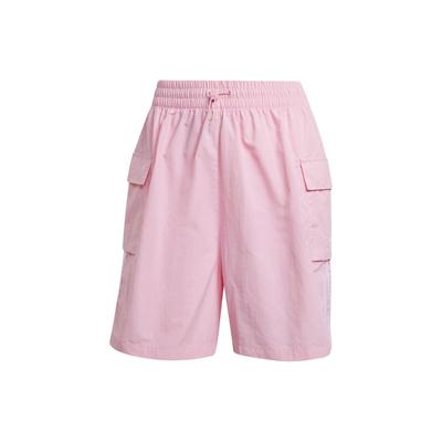 Originals Adicolor Cargo-Shorts mit drei Streifen Patchwork Loose Fit Damen Shorts Rosa JH1076