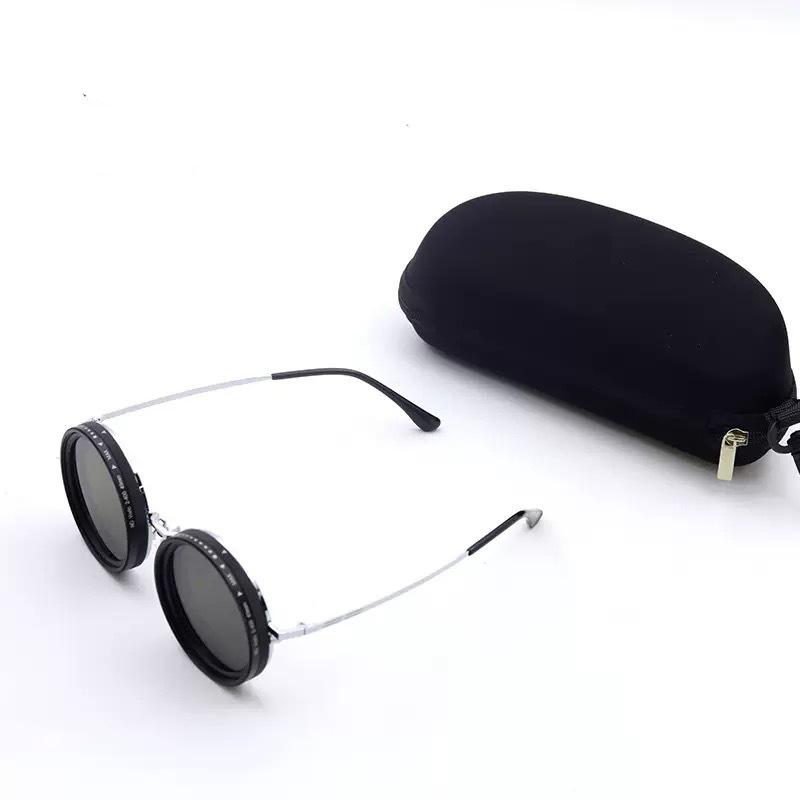Personality Sunglasses Men Handmade Innovative Design 9 Speed Unlimited Adjustment UV400 Fashion Polarized Glasses for Women