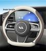 Ultra-Thin Genuine Leather Anti-Slip Steering Wheel Cover - Ideal for L7, L8, L9 Cars