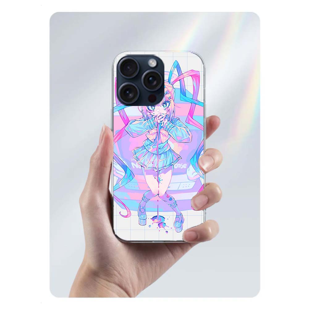 Needy Girl Streamer Overload Clear Phone Case For Iphone 17 Air 16 Pro Max 15 Pro 14 Plus 17E 16E 11 13 12 Mini Cover Cases Fund
