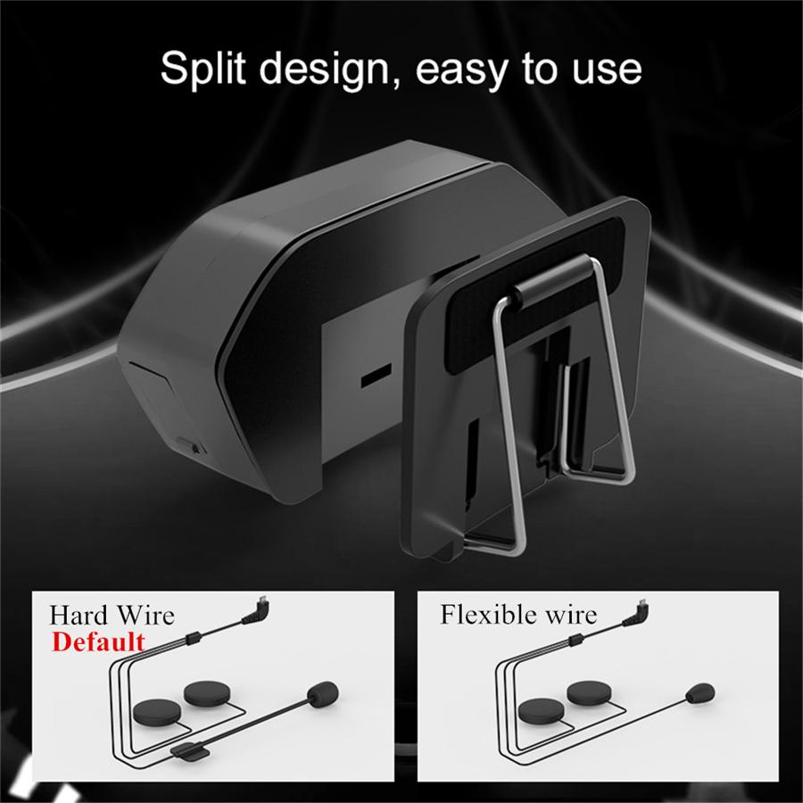 Motorcycle ATV English Version Helmet Bluetooth Headset Intercom Stereo Headset