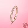 Cocktail Finger Ring copper CZ Zircon Pave Bridal Sets Setting Rings for Women Wedding Engagement Jewellery Anel