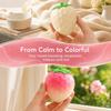 Simulation Fruit Slow Rebound Toy UV Light Color Changing Fruit Squeeze Toy  Office