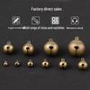 Antiker Bronze Messing Glocken Anhänger für DIY Zubehör - Kleine Weihnachts Kupferglocke
