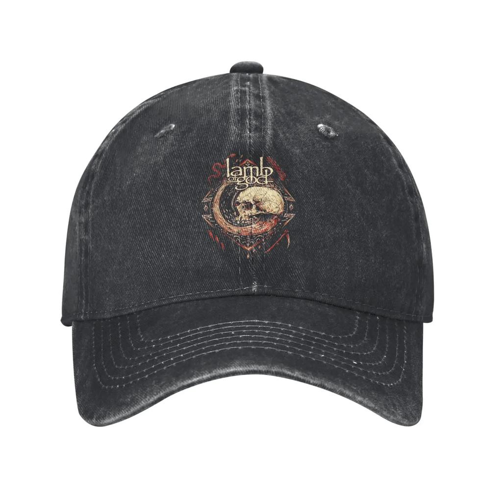 God Band Casual Baseball Cap For Unisex Men Spring Hunting Camping Trucker Hat Design Sunscreen Baseball Caps