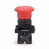 ZB2-BE102C P172 220V 10A Red NC 22mm Emergency Stop Mushroom Push button switch XB2-ES542 Control electrical starter switch
