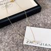 Single Pearl Pendant Necklace Female Design Collarbone Chain Neck Chain