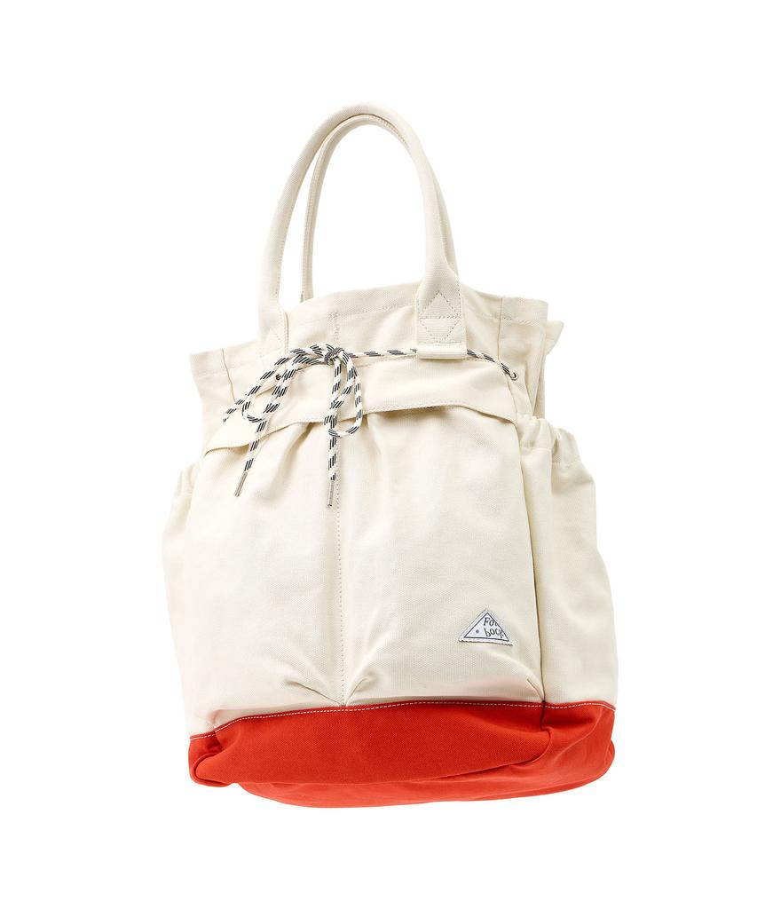 Foundpocket Plate Canvas Bag Orange