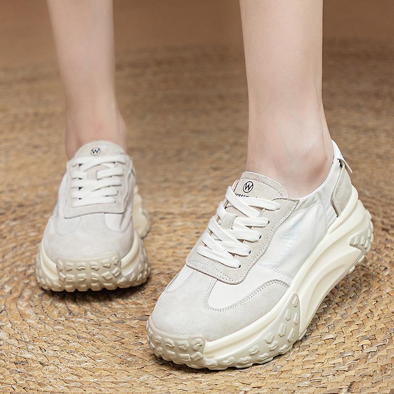 Versatile ballet training shoes women's summer platform dad shoes breathable sports and leisure shoes Forrest Gump women's shoes customization