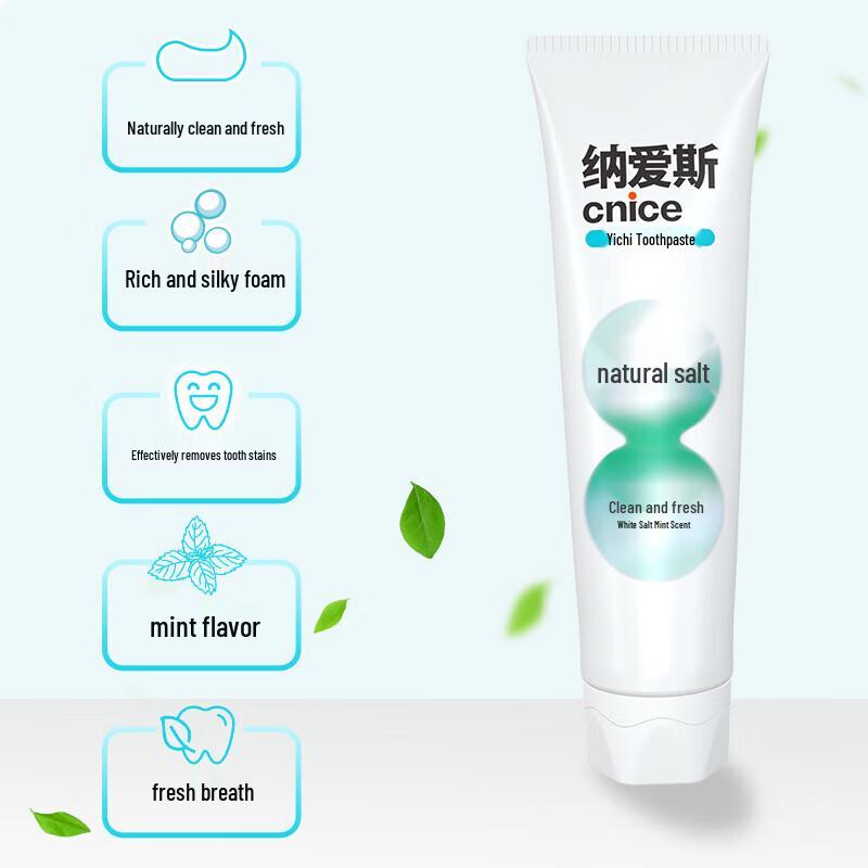 Nice Yichijie White Salt Mint Toothpaste Pack