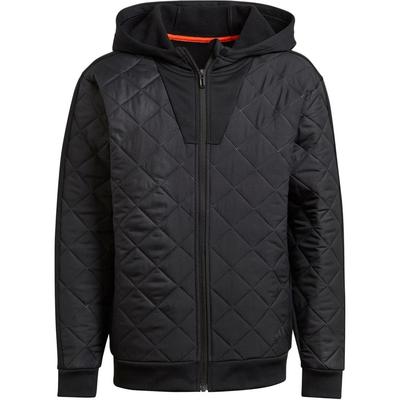 Sports Casual Comfortable Warm Zip-Up Hooded Jacket Men Jackets Black HM2061